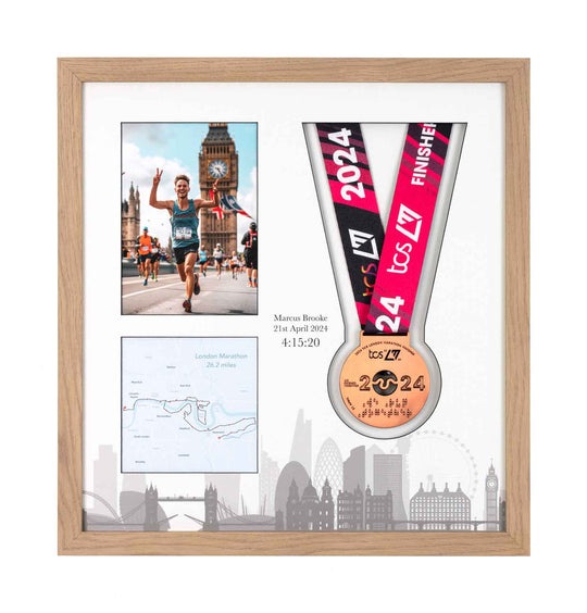 London Marathon 2023 - Medal & Photo Frame