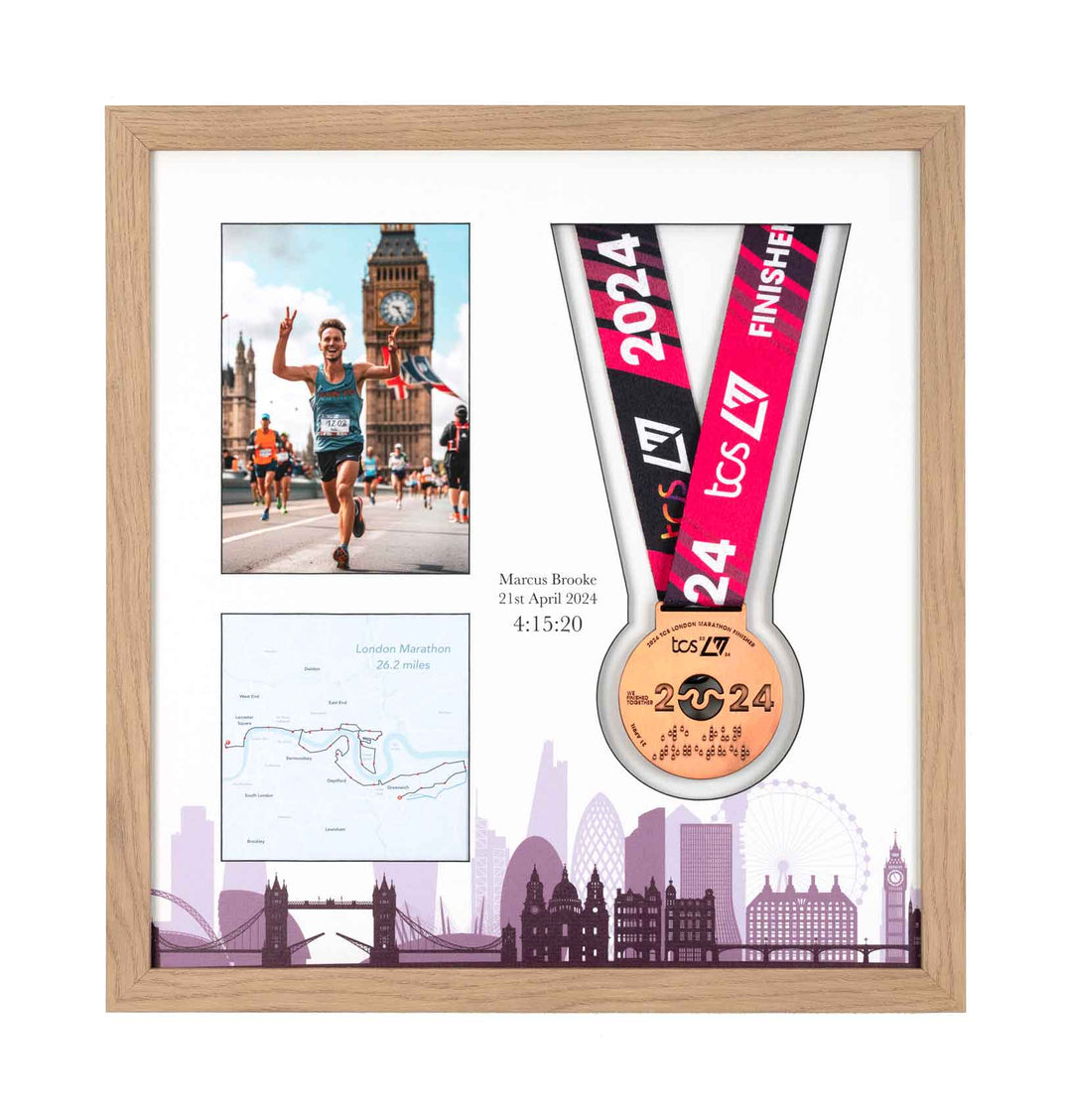 London Marathon 2023 - Medal & Photo Frame