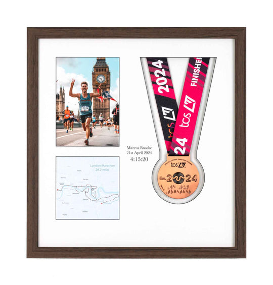 London Marathon 2023 - Medal & Photo Frame