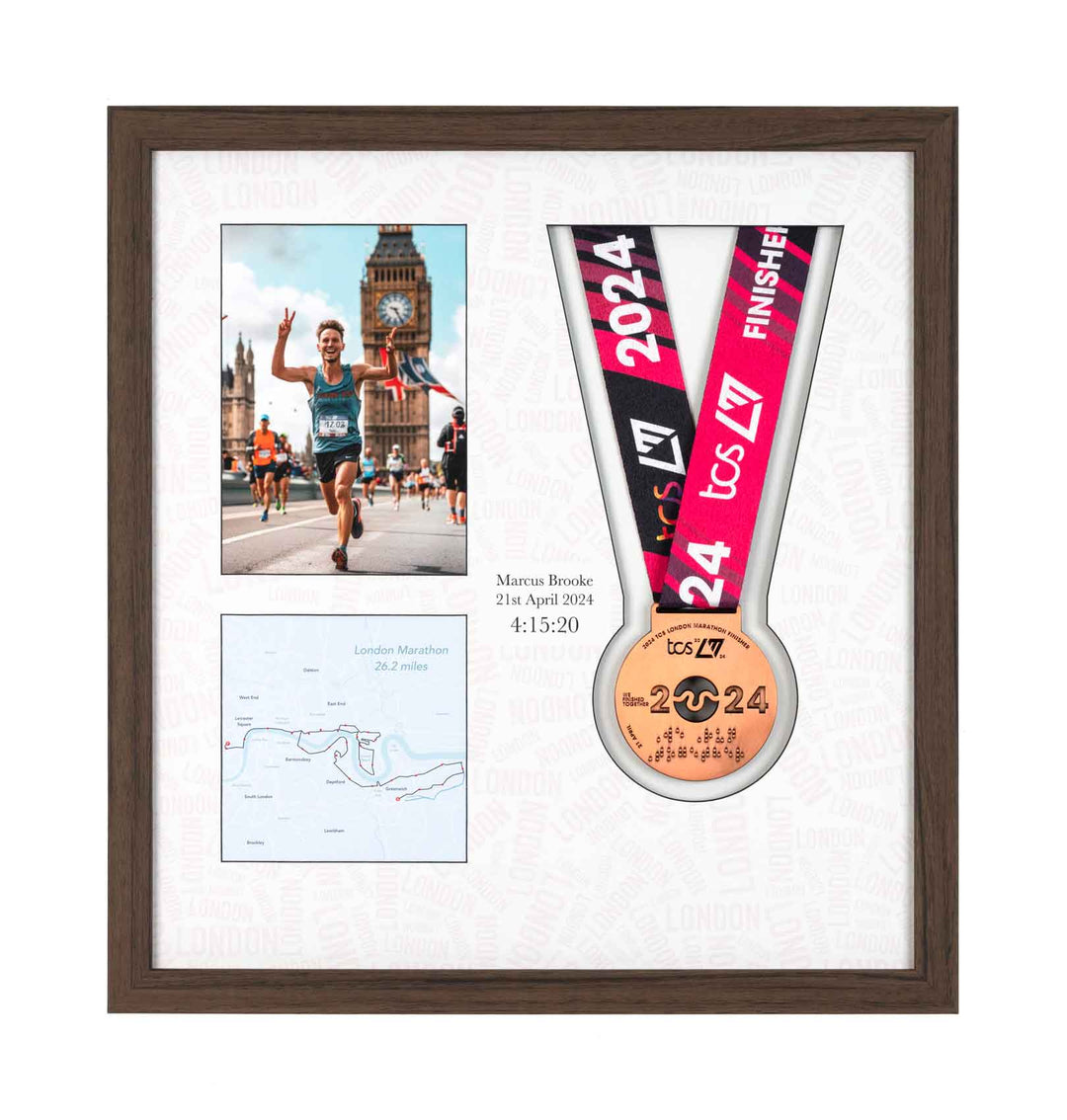 London Marathon 2023 - Medal & Photo Frame